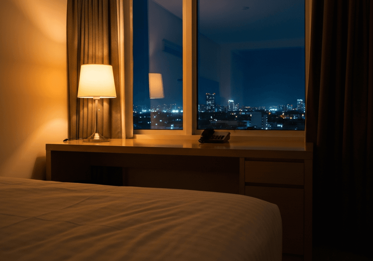 深夜3時のゲスト対応